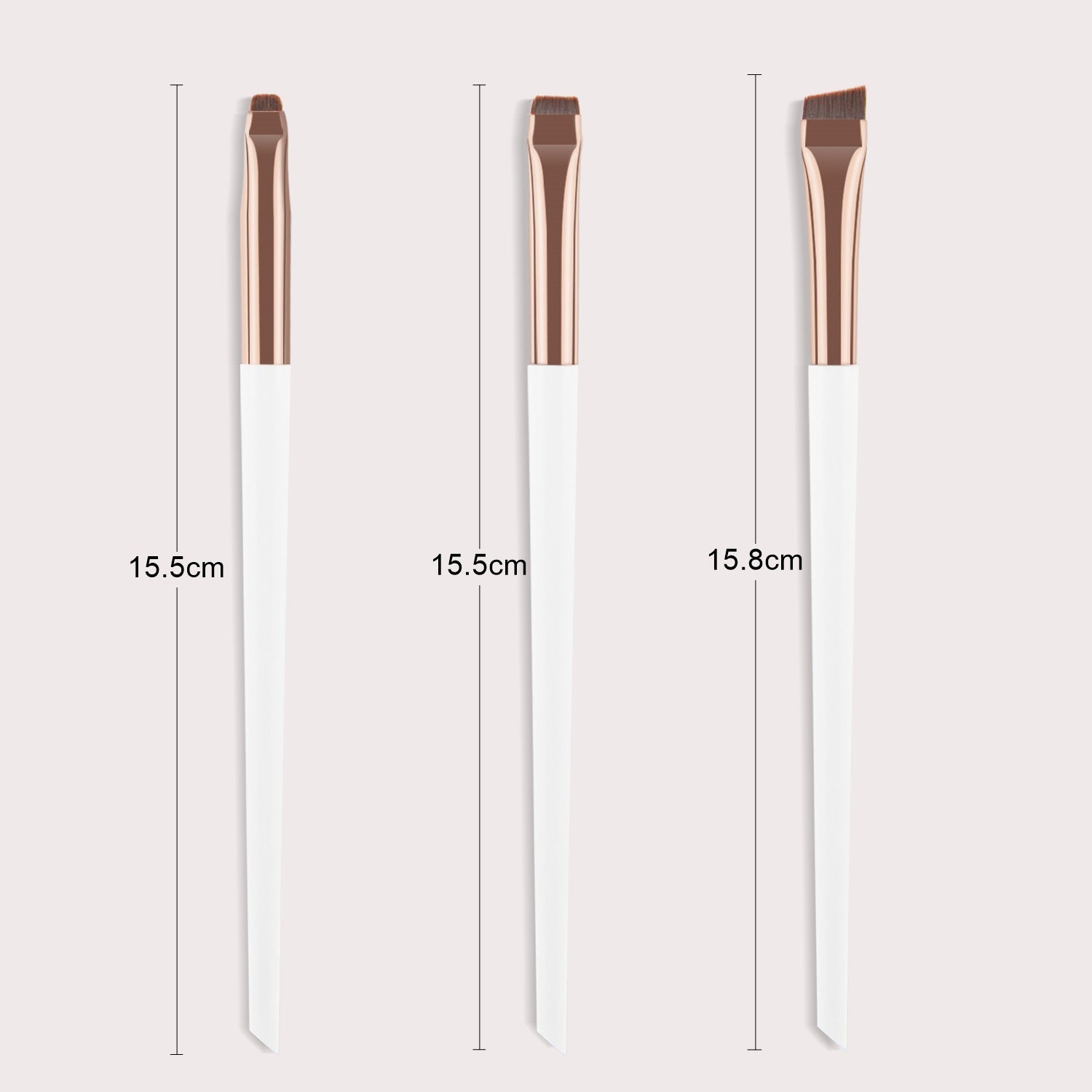 Slant Head Eyebrow Outline Eyeliner Makeup Brush