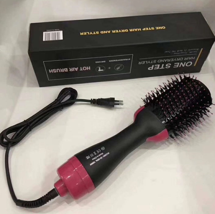 3 in 1 Hair Dryer Curler Straight Hair Comb