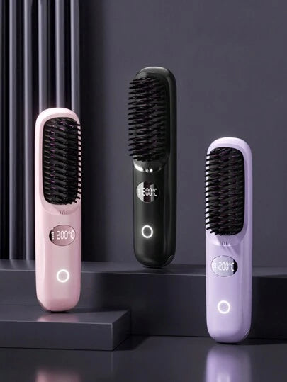Rechargeable Ceramic Heating Hair Straightener