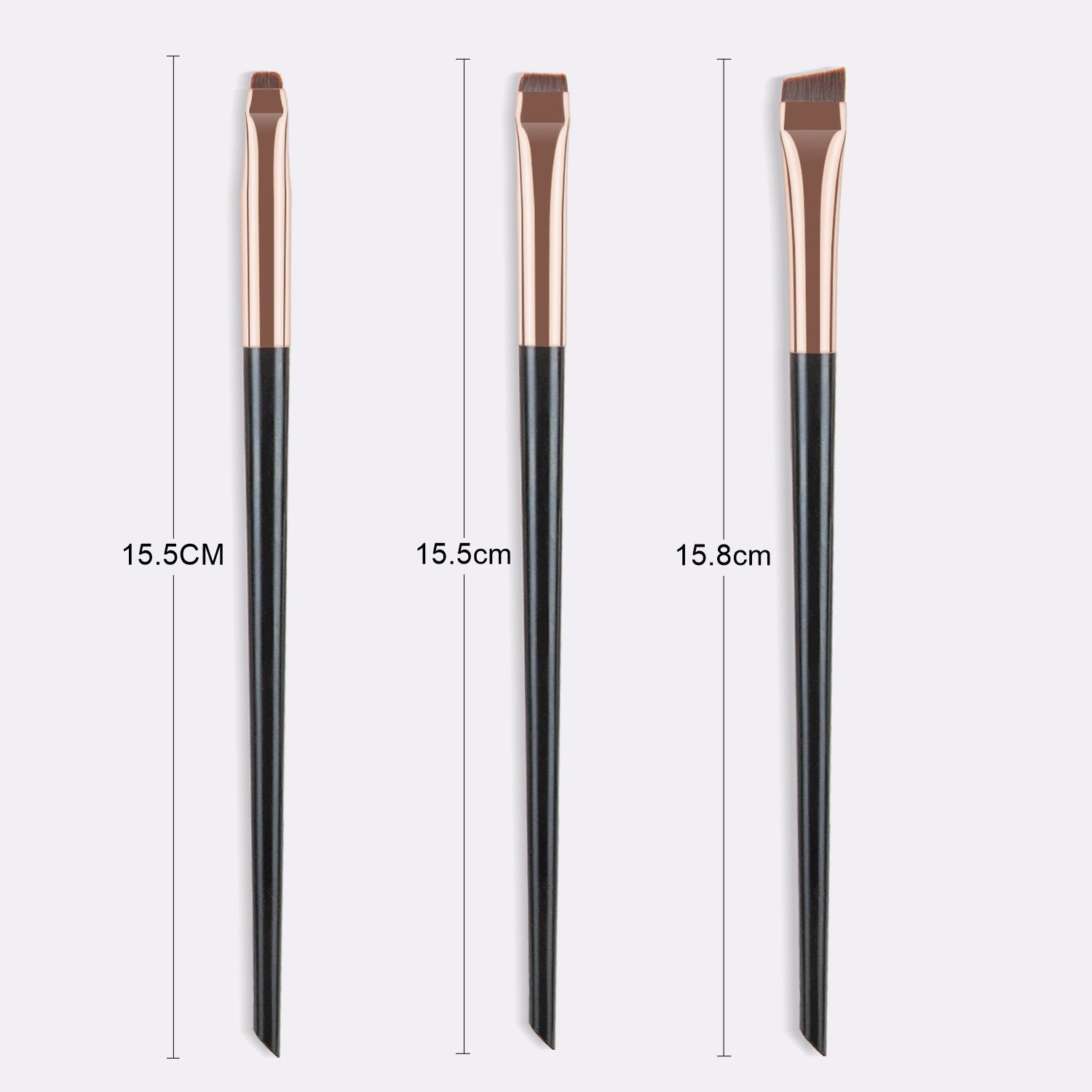 Slant Head Eyebrow Outline Eyeliner Makeup Brush