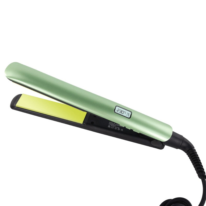 Hair Straightener With Electric Heating LED
