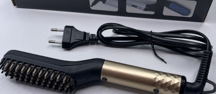 Multifunctional Hair Straightener Hair Comb Brush Men Beard