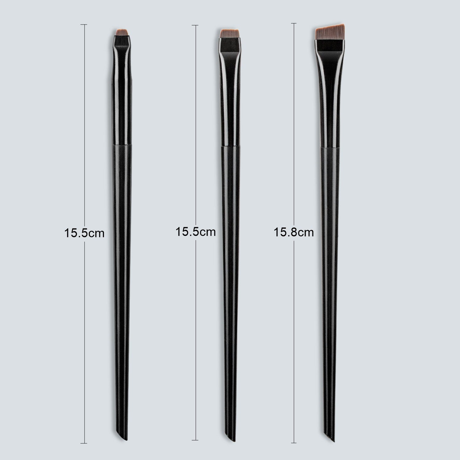 Slant Head Eyebrow Outline Eyeliner Makeup Brush