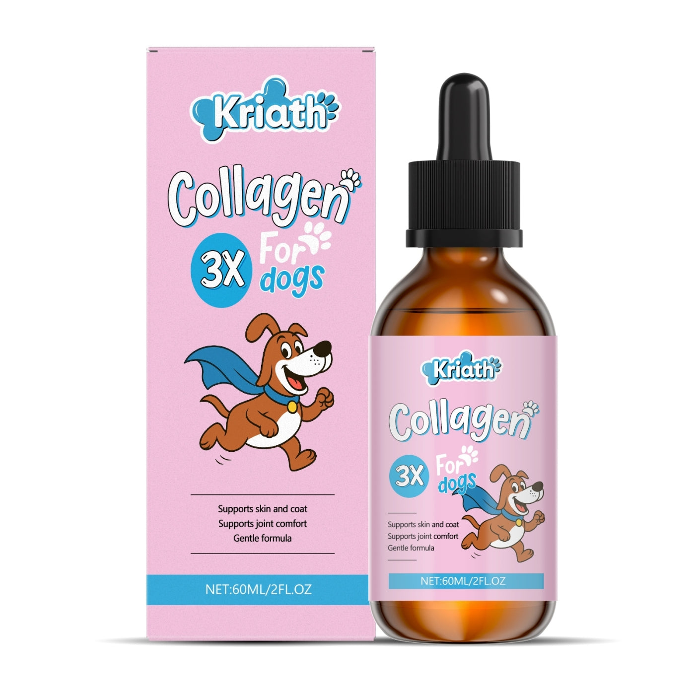 Pet Dog Collagen Drops