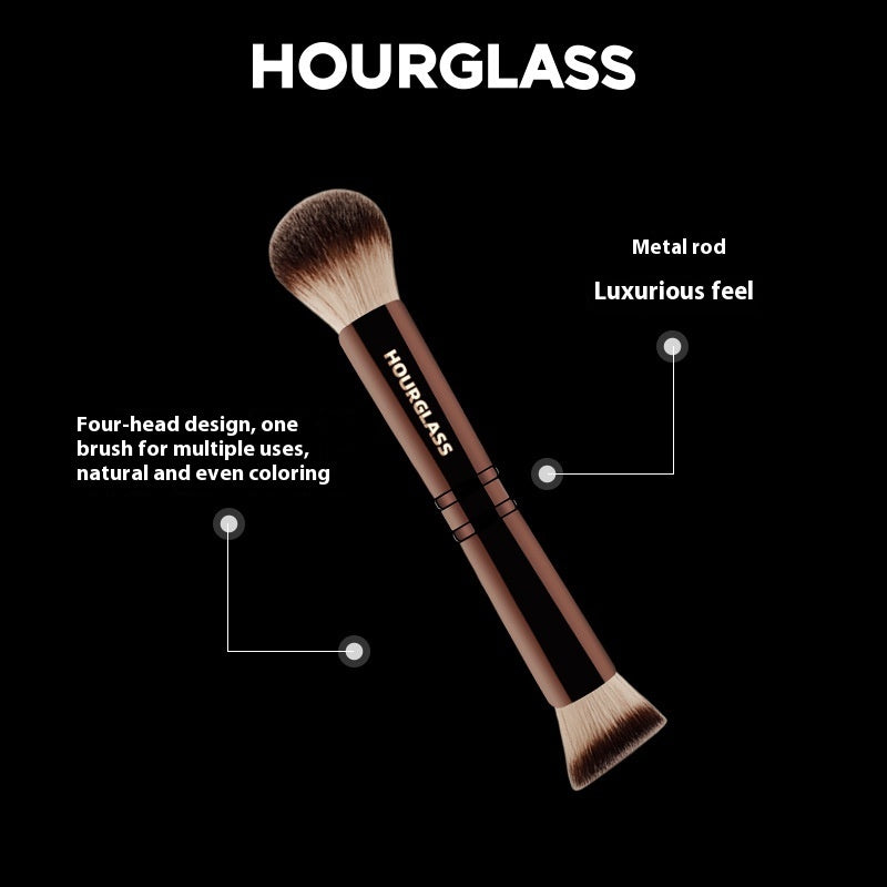Four-head Hidden Multifunctional Makeup Brush Powder