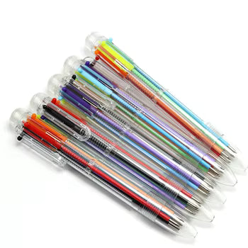 6 in 1 Multicolor Ballpoint Pen