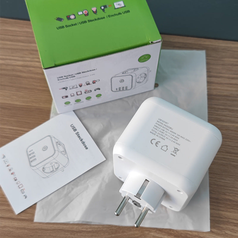 Extension Cable Power Strip Multi-function