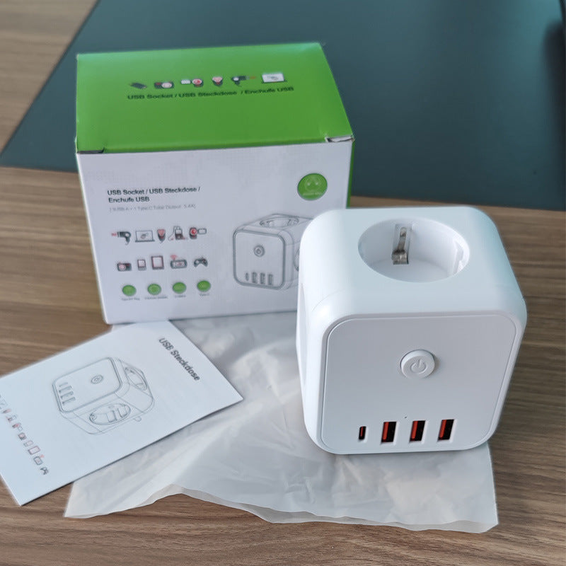 Extension Cable Power Strip Multi-function