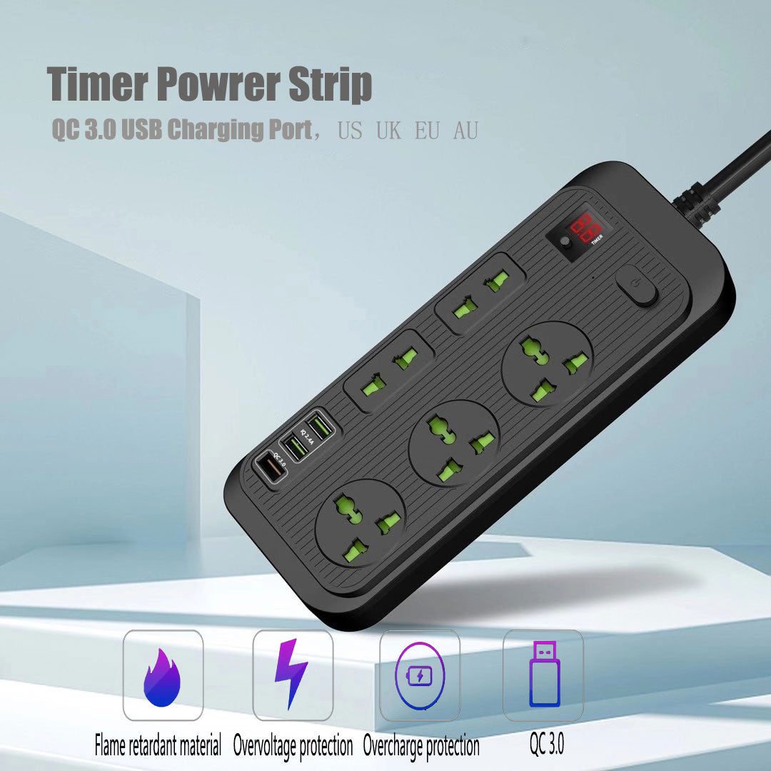 Multi-function USB Power Strip